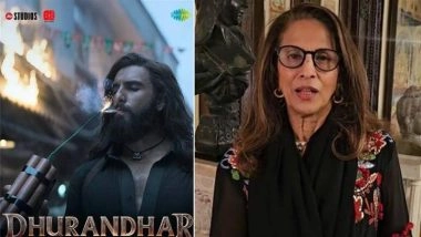 Dhurandhar!! Brilliant, EPIC’: Shobhaa De’s ‘Off the Cuff Review’ of Ranveer Singh’s Film Slams Critics, Aditya Dhar Replies With ‘Thank You So Much Ma'am’ (Watch Video)