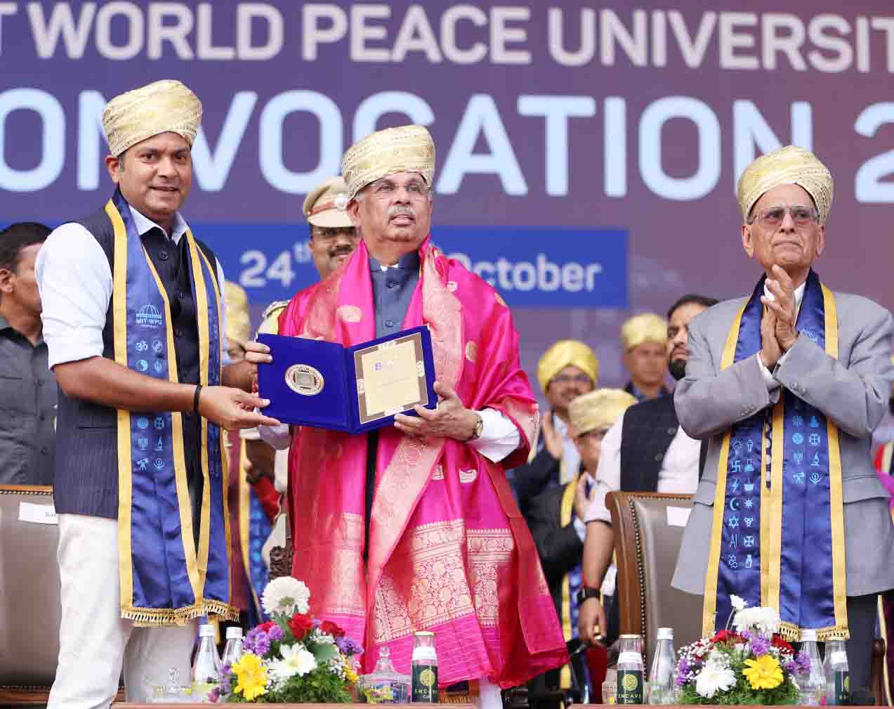 Character building, discipline key to nation-building: Governor Arlekar motivates youth at MIT-WPU convocation