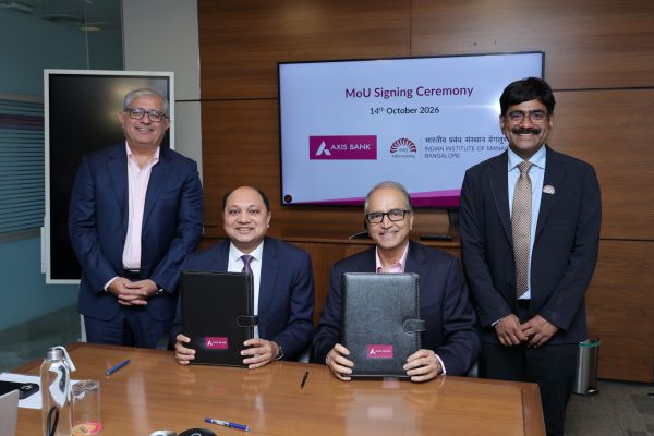 Axis Bank and IIM Bangalore partner to establish the &lsquo;Axis Bank Centre of Economics&rsquo; at IIMB&rsquo;s new undergraduate campus