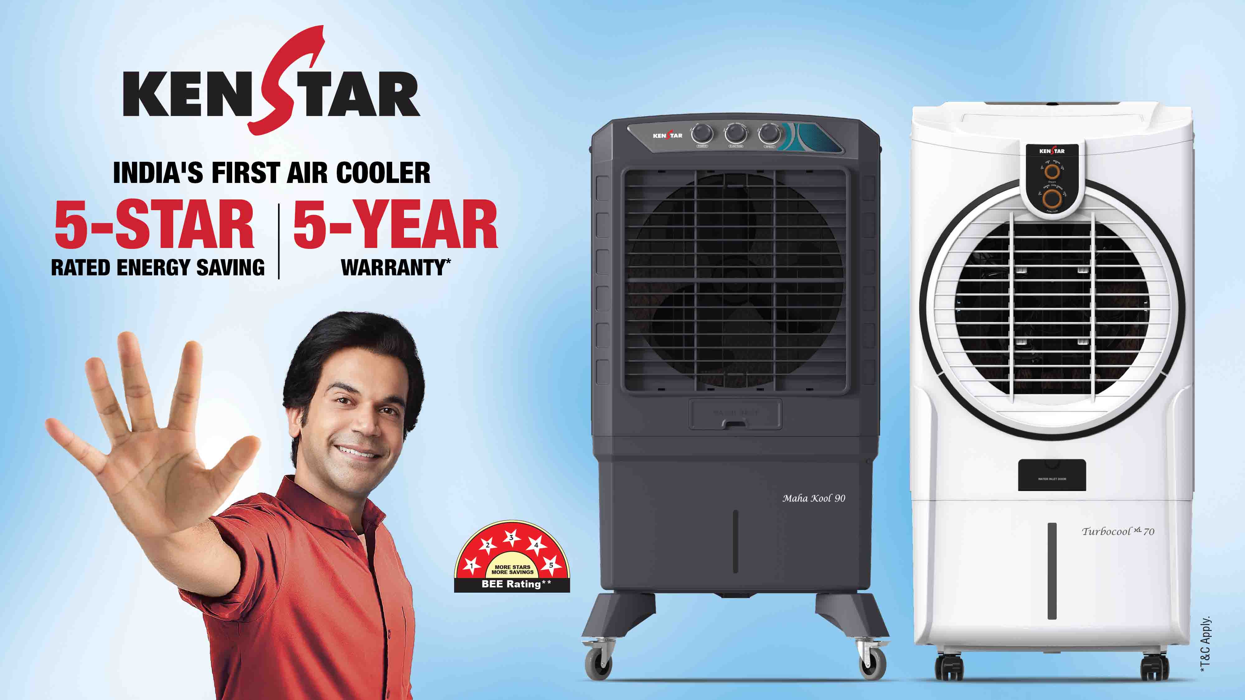 Kenstar Bets Big on Energy-Efficient Cooling with India’s First 5-Star BEE Rated Air Coolers