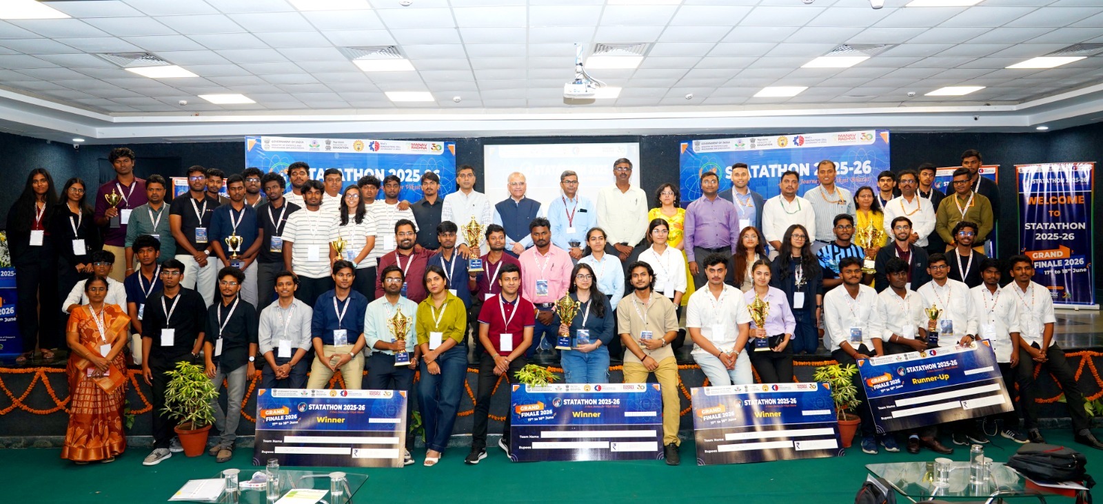 MoSPI-AICTE's STATATHON 2025–26 Awards ₹1 Lakh Each to Five Winning Teams at Grand Finale Hosted by Manav Rachna