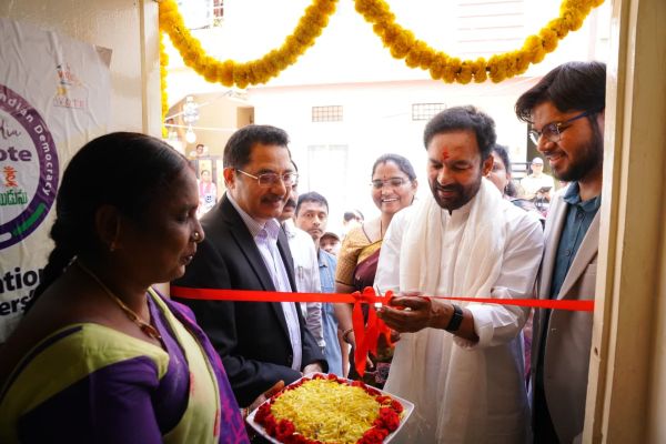 Union Minister G. Kishan Reddy Inaugurates Nand Ghars, Championing Grassroots Transformation Nationwide