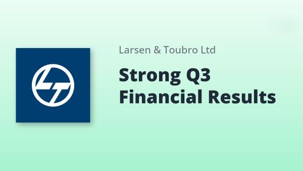 L&T Financial Results for the quarter ended December 31, 2025