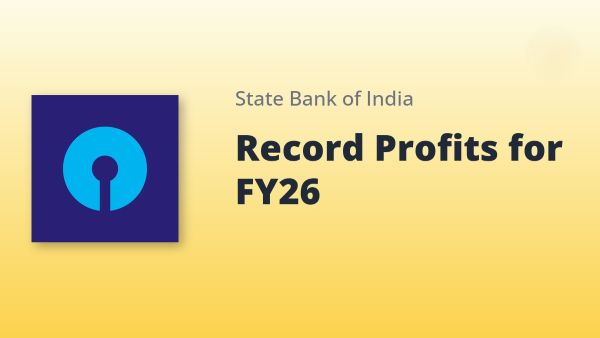 State Bank of India (SBI) Hits Record Net Profit of ₹80,032 Crores in FY26; Total Business Crosses ₹109 Trillion