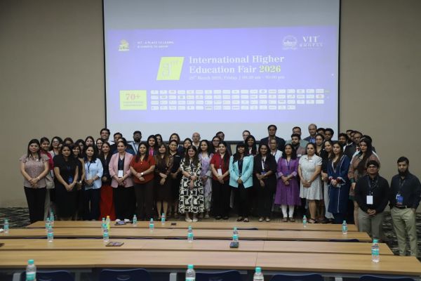  VIT Bhopal Powers Global Academic Exchange with 70+ Universities at Third International Higher Education Fair 2026 