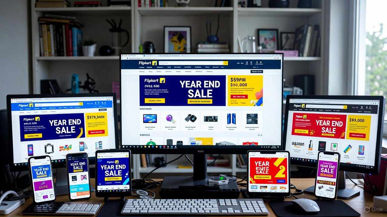 Big Sales Are Live on Amazon, Flipkart, and Top Brand Stores! Discounts on Phones, Fashion, Appliances, and More