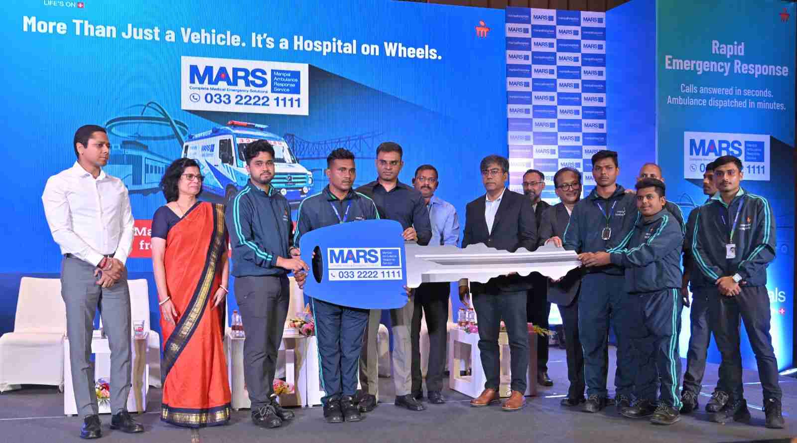 Golden Hour Care Comes to Kolkata as Manipal Hospitals Rolls Out MARS Emergency Ambulance Service