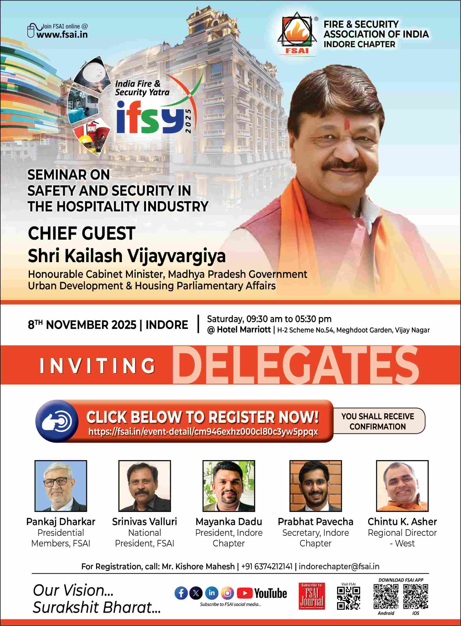 Hospitality Safety to Take Center Stage at India Fire & Security Yatra 2025