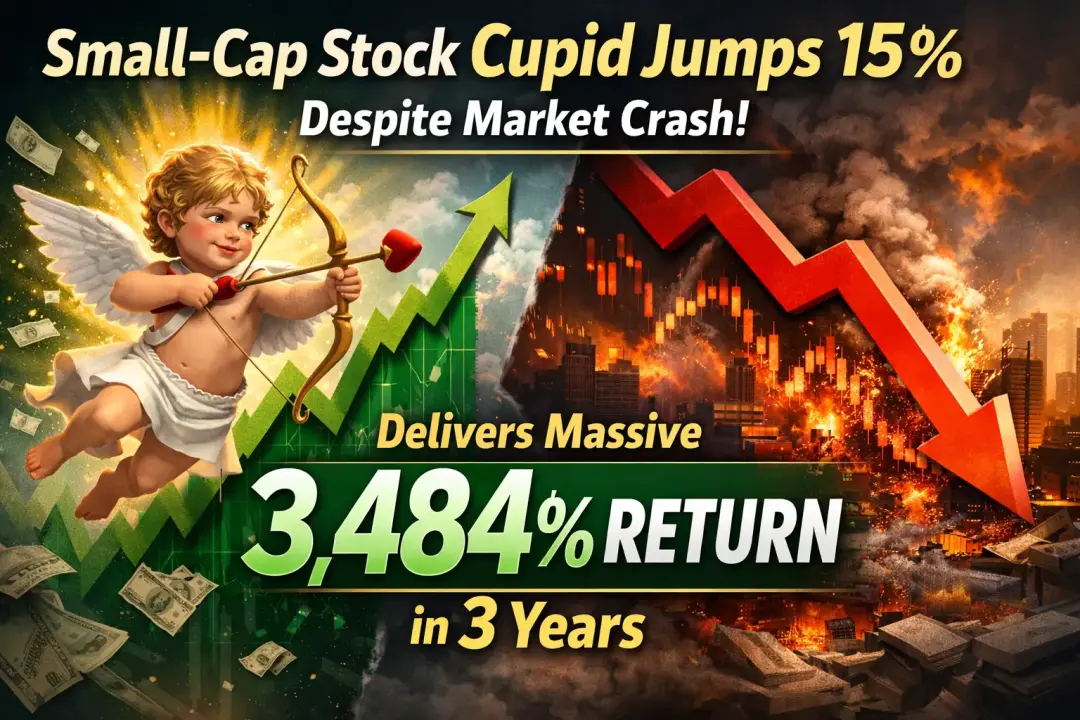 Small-Cap Stock Cupid Jumps 15% Despite Market Crash; Delivers Massive 3,484% Return in 3 Years