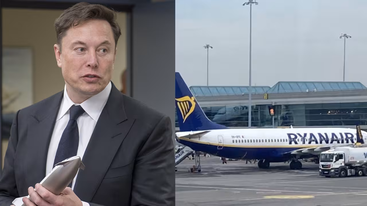 Elon Musk Hints at Buying Ryanair After Starlink Dispute