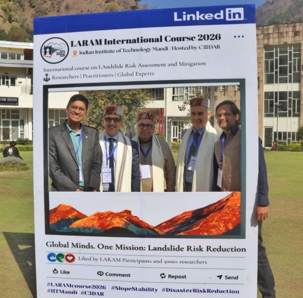 Global Experts Converge at IIT Mandi for LARAM Course 2026 on Landslide Risk Assessment and Mitigation