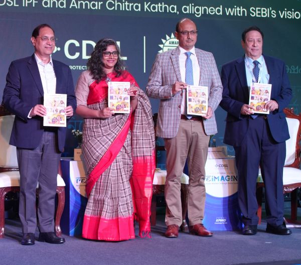 SEBI Chairman launches CDSL IPF’s Amar Chitra Katha comic series in 12 languages to strengthen investor education and awareness
