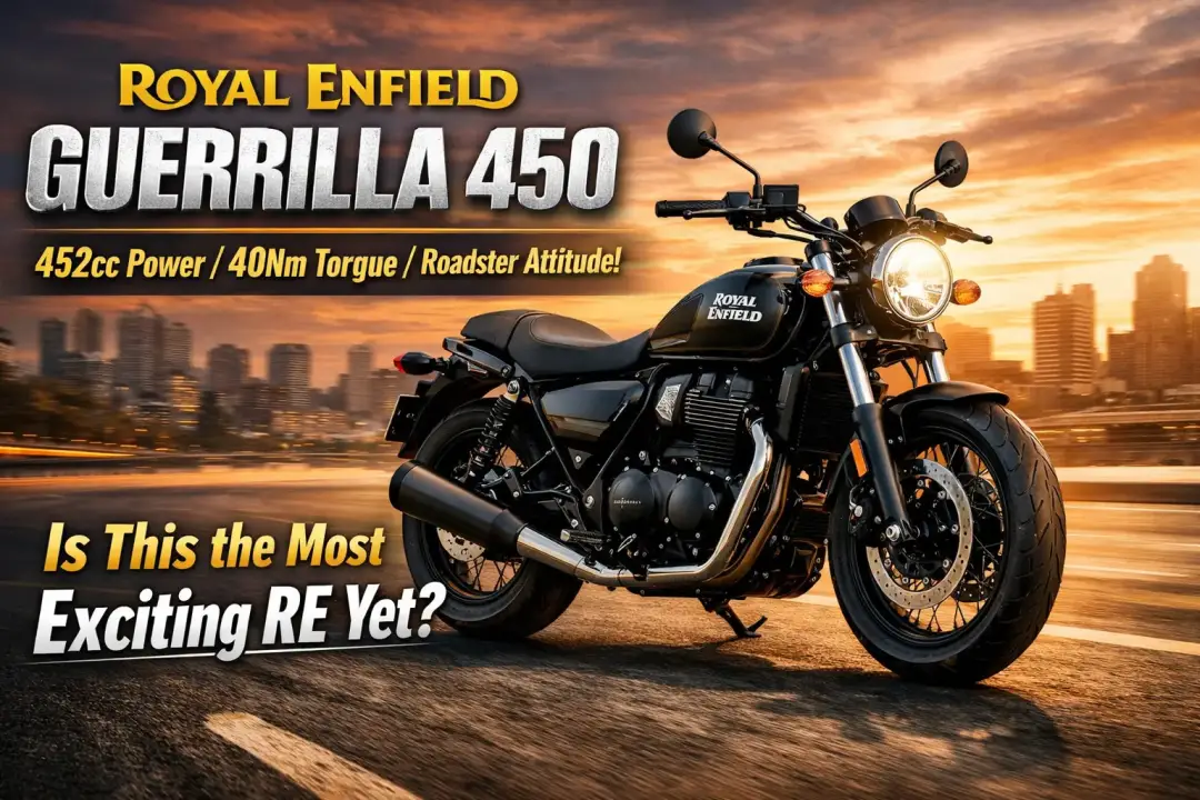 Royal Enfield Guerrilla 450: 452cc Power, 40Nm Torque and Roadster Attitude; Is This the Most Exciting RE Yet?
