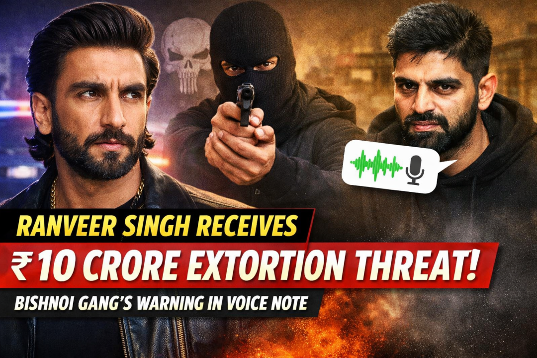 Ranveer Singh Receives ₹10 Crore Extortion Threat, Bishnoi Gang Claims Responsibility in Voice Note