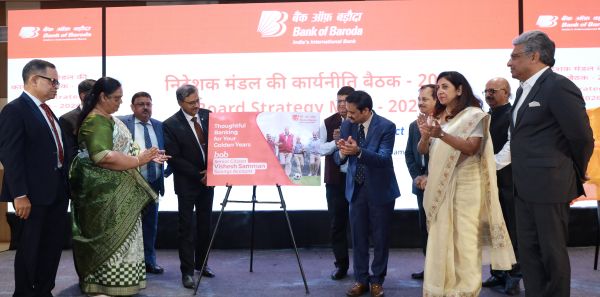Bank of Baroda Launches ‘bob Senior Citizen Vishesh Samman’ Savings Account,  Combining Healthcare Benefits with Free Doorstep Banking Services