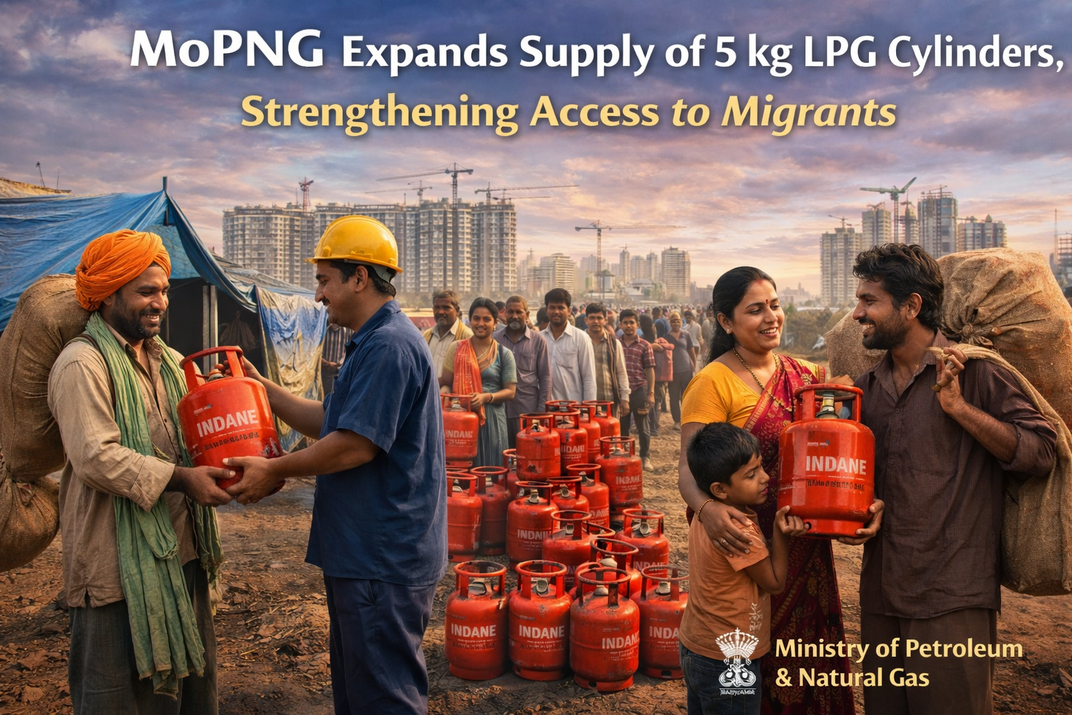 MoPNG expands supply of 5 kg LPG cylinders, strengthening access to migrants