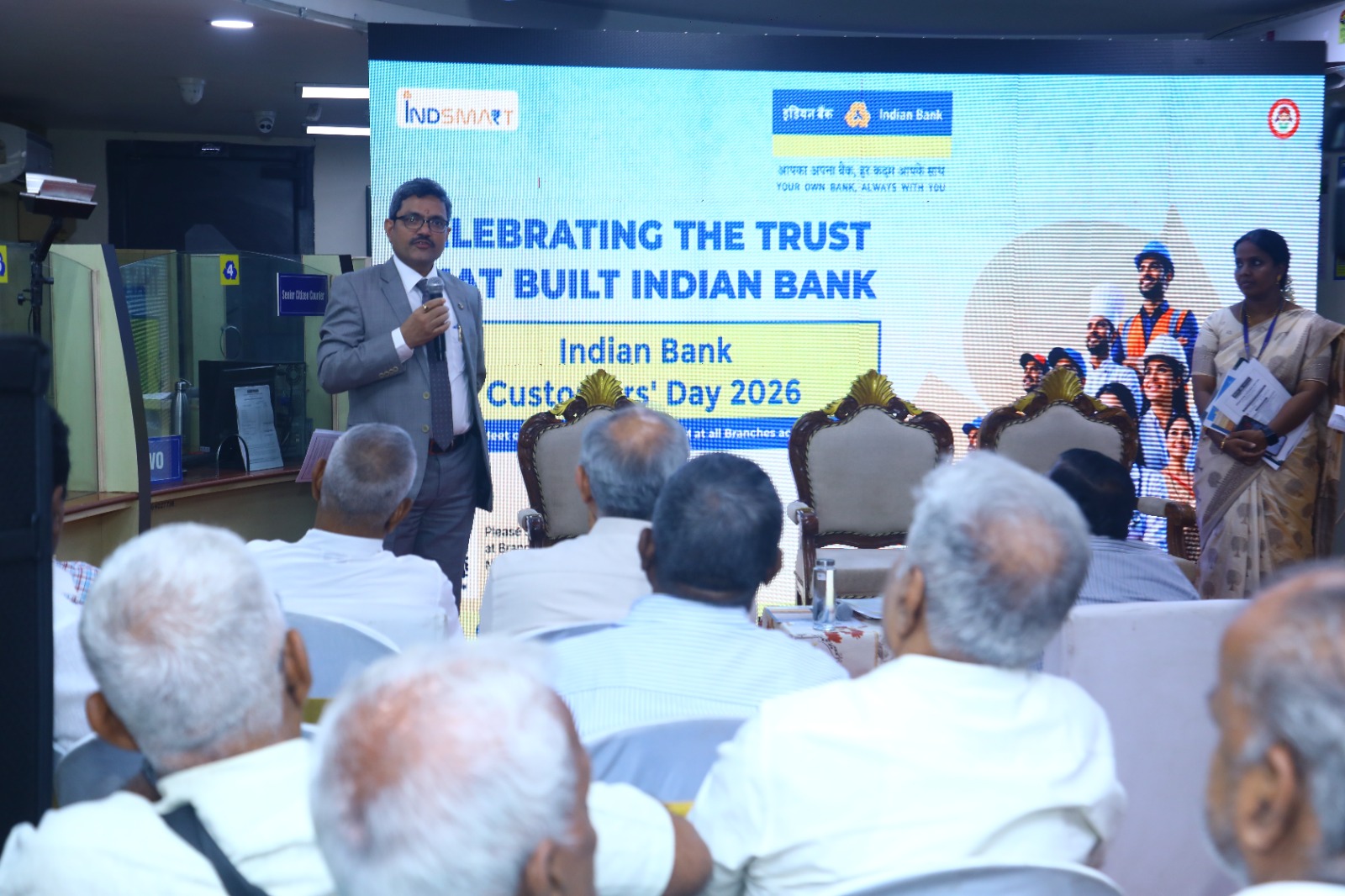 Indian Bank Celebrates Customers’ Day, Reaffirms Commitment to Customer-Centric Banking