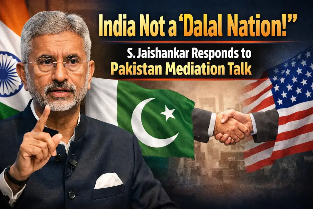 India Not a ‘Dalal Nation’: S Jaishankar Responds to Pakistan Mediation Talk
