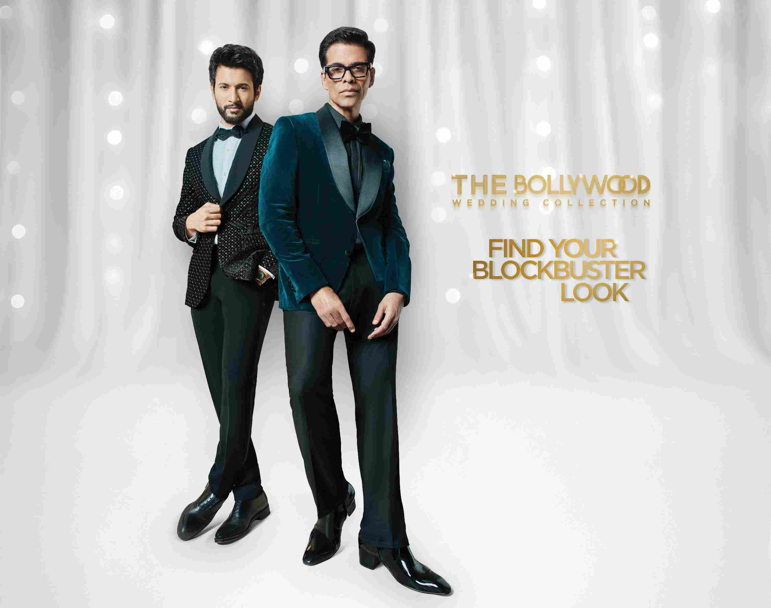 Peter England Unveils Glamorous Bollywood Wedding Collection Featuring Karan Johar and Rohit Saraf