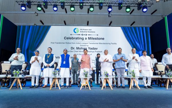  CG strengthens India’s power infrastructure manufacturing capabilities with the roll out of first transformer from India’s largest transformer manufacturing facility at Sehore, Madhya Pradesh