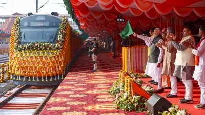PM Modi Launches 4 New Vande Bharat Trains, Says They 