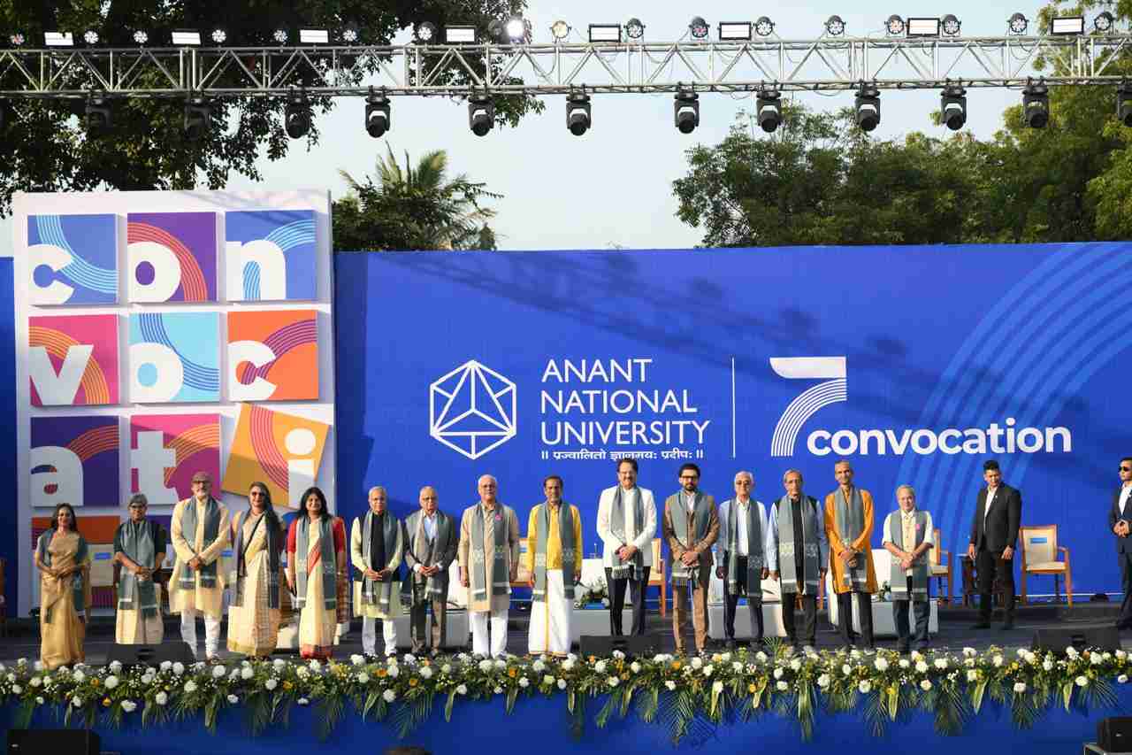 Anant National University Hosted the 7th Convocation with Dr Sridhar Vembu as Chief Guest