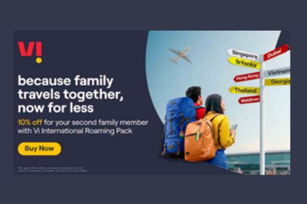 Vi Unveils Industry-First Family IR Proposition for A Worry-Free Travel Experience Abroad