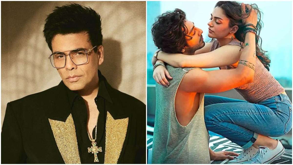 Filmmaker Karan Johar teased a potential relationship between actors Ahaan Panday and Aneet Padda, calling them Bollywood