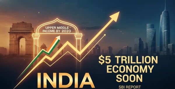 SBI Research: India to Become 3rd Largest Economy by 2028 and Upper Middle-Income Country by 2030