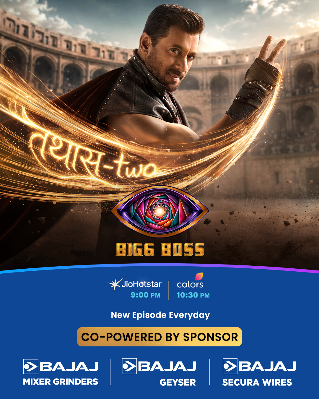Bajaj Electricals comes on board as co-Powered by sponsor for Bigg Boss Hindi Season 20