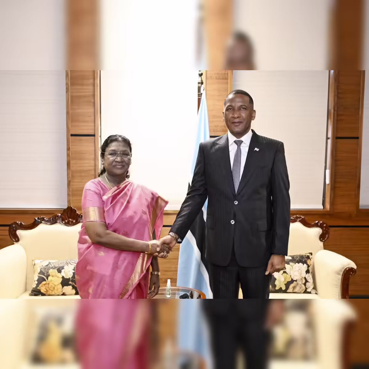 India & Botswana Sign Pact to Translocate Cheetahs; President Murmu Assures 