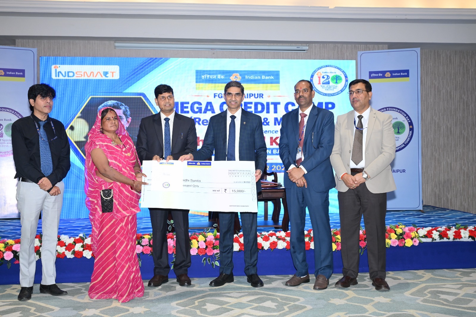 Indian Bank Disburses ₹2,150 Crore at RAM Outreach Programme in Rajasthan and Madhya Pradesh