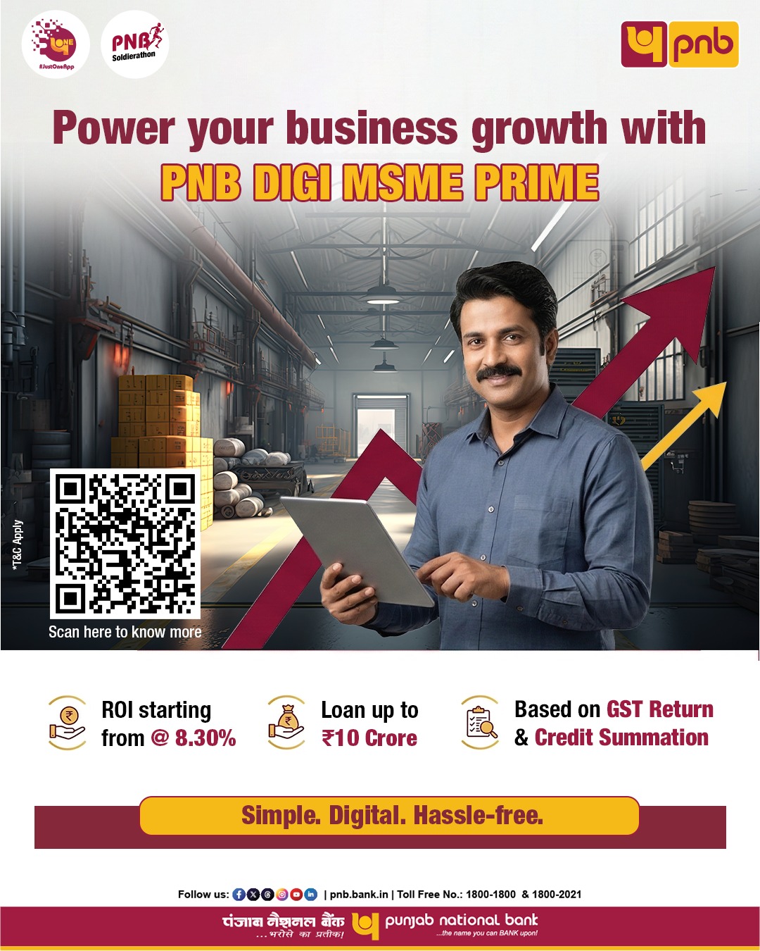 Punjab National Bank launches Digi MSME Prime
