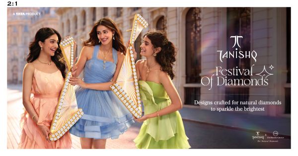 TANISHQ’S FESTIVAL OF DIAMONDS RETURNS, REDEFINING NATURAL DIAMOND SPARKLE THROUGH INNOVATIVE DESIGNS 